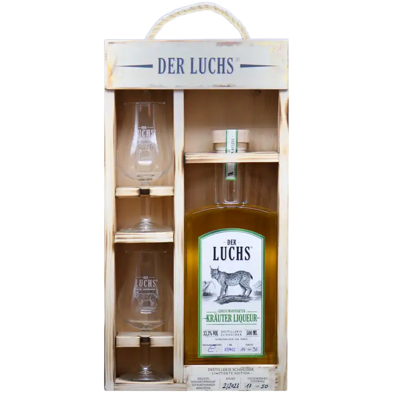 Geschenkbox Kräuter Liqueur